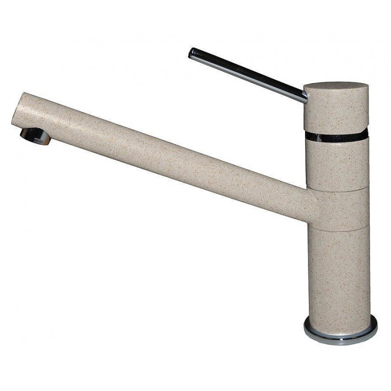 Elleci SAVA Modern Miscelatore cucina monocomando - granitek - avena