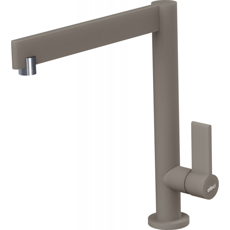 Elleci TEMA  Miscelatore cucina - keratek - dove grey