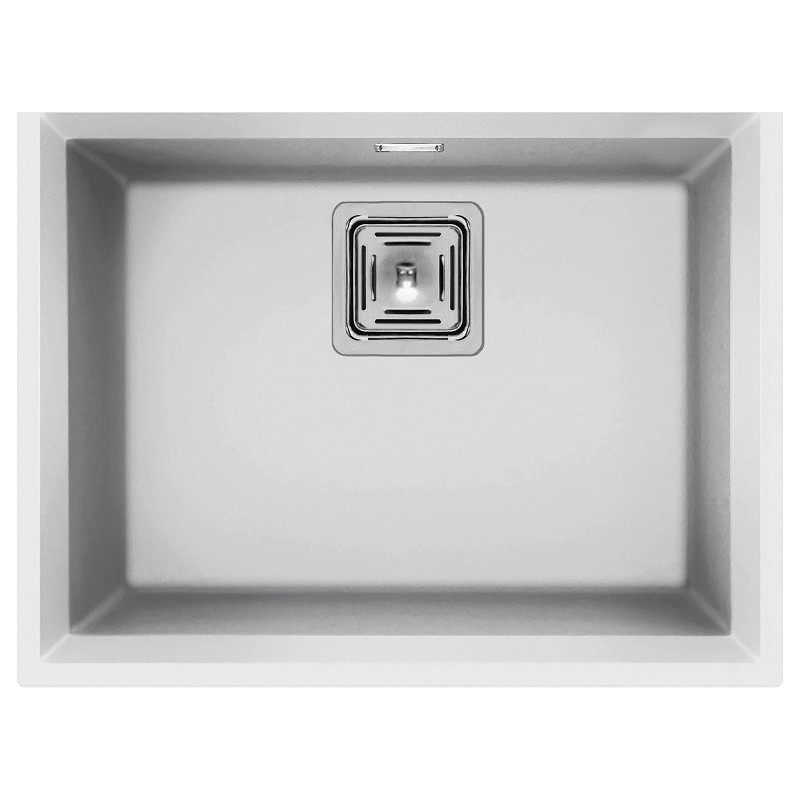 Elleci KARISMA 105 SOTTOTOP Karisma Lavello sottotop 56 x 44 - granitek - bianco