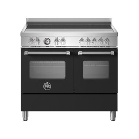 Bertazzoni MAS105I2ENET Master Cucina da accosto cm. 100 - 5 zone cottura + forno elettrico - nero