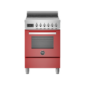 Bertazzoni PRO64I1EROT Professional Cucina da accosto cm. 60 - 4 zone cottura + forno elettrico - rosso
