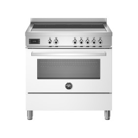 Bertazzoni PRO95I1EBIT Professional Cucina da accosto cm. 90 - 5 zone cottura + forno elettrico - bianco