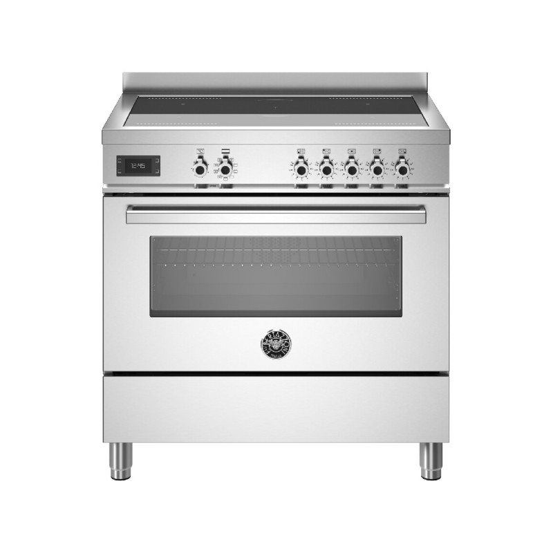 Bertazzoni PRO95I1EXT Professional Cucina da accosto cm. 90 - 5 zone cottura + forno elettrico - inox