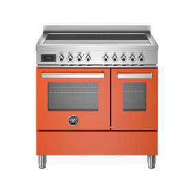 Bertazzoni PRO95I2EART Professional Cucina da accosto cm. 90 - 5 zone cottura + forno elettrico - arancione