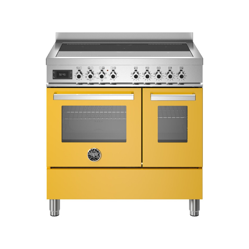 Bertazzoni PRO95I2EGIT Professional Cucina da accsoto cm. 90 - 5 zone cottura + forno elettrico - giallo