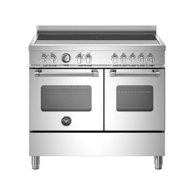 Bertazzoni MAS105I2EXT Master Cucina da accosto cm. 100 - 5 zone cottura + forno elettrico - inox