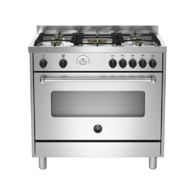 Bertazzoni MAS95C1MXV Master Cucina da accosto cm. 90 - 5 bruciatori + forno a gas - inox