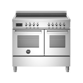 Bertazzoni PRO105I2EXT Professional Cucina da accosto cm. 100 - 5 zone cottura + forno elettrico - inox