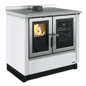 Stufa a legna con forno Venezia VST Bianco7016407 - PRONTA CONSEGNA