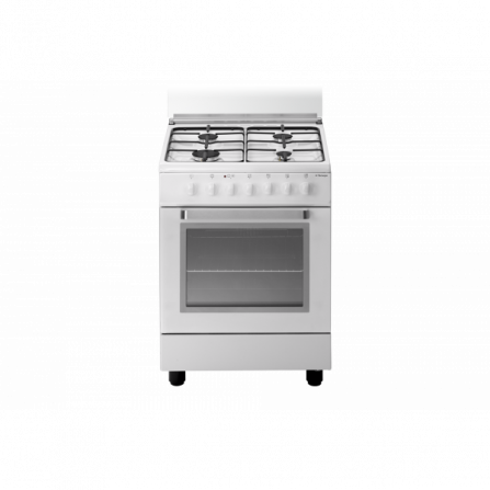Tecno Gas Cucina Stile Arke' D63NWS 60x60 Forno Multifunzione 4 Fuochi Bianco  - Pronta Consegna